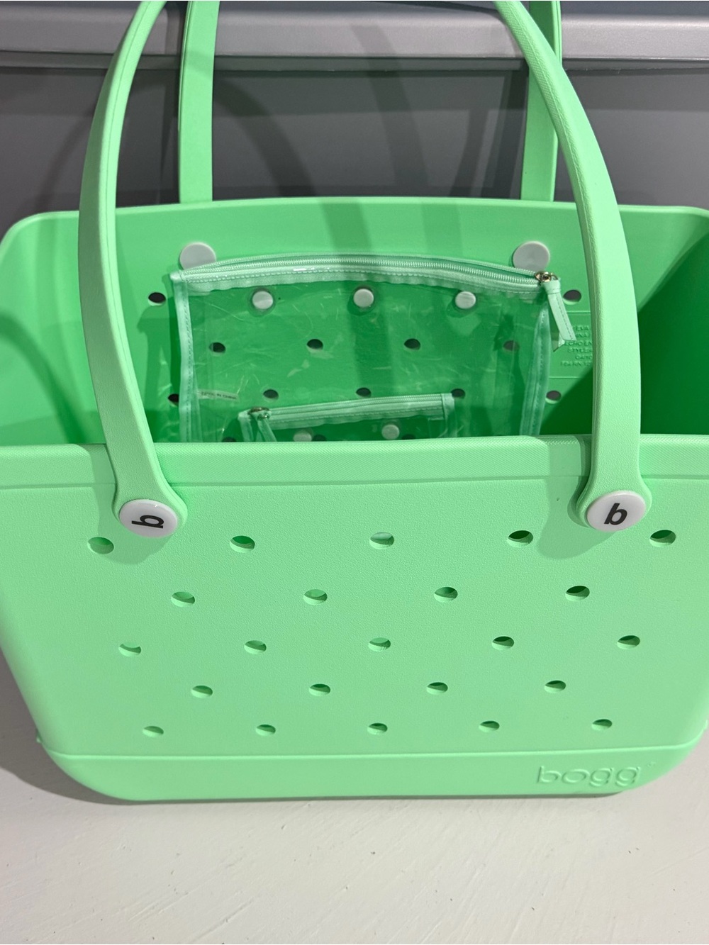 Bogg Bag Classic Tote in Mint Chip - Picture 2 of 2